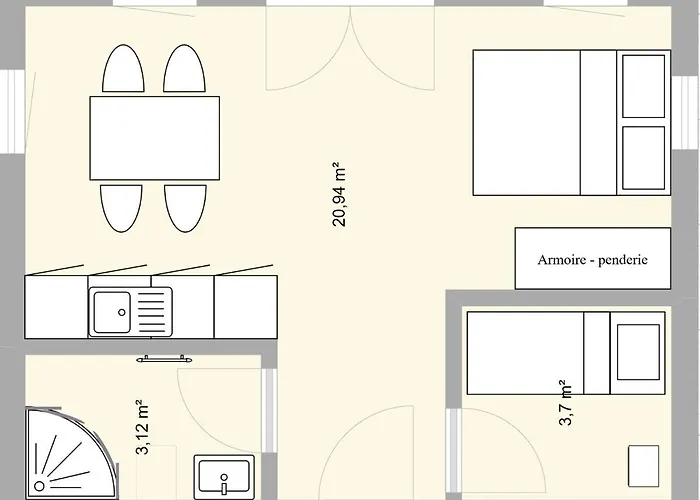 Le Petit Bonheur Apartament *